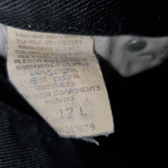 Vtg Lee riveted high waist mom jeans size 12L - Picture 7 of 7